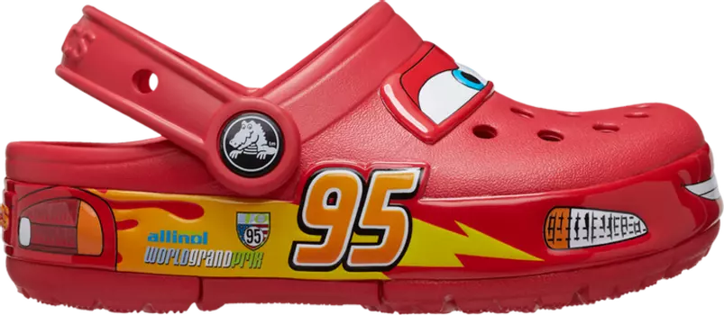 Кроссовки Cars x Classic Clog Kids 'Lightning McQueen', красный