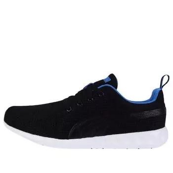 Кроссовки carson runner running shoes black/blue Puma, черный