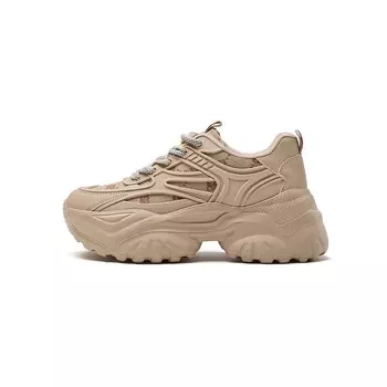 Кроссовки CARTELO/Catilla crocodile Chunky Sneakers Women's Low-top, цвет Apricot