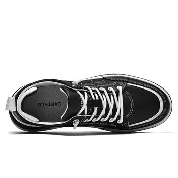 Кроссовки CARTELO/Catilla crocodile Lifestyle Shoes Men Low-top, черный