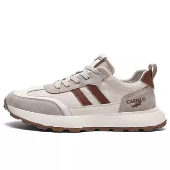 Кроссовки CARTELO/Catilla crocodile Lifestyle Shoes Men Low-top, хаки