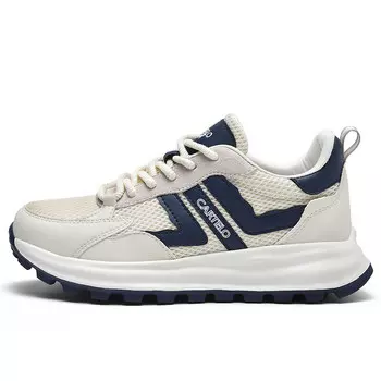 Кроссовки CARTELO/Catilla crocodile Lifestyle Shoes Men Low-top, бежевый/синий