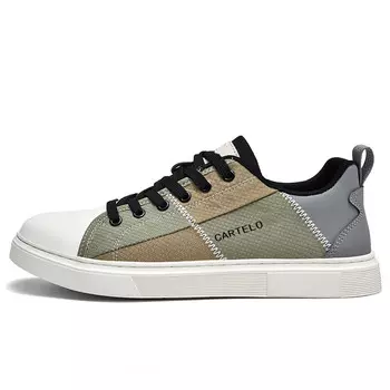 Кроссовки CARTELO/Catilla crocodile Lifestyle Shoes Men Low-top, хаки/зеленый