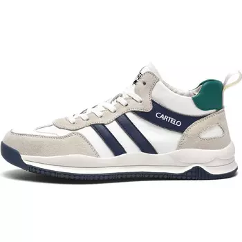 Кроссовки CARTELO/Catilla crocodile Lifestyle Shoes Men Mid-top, синий