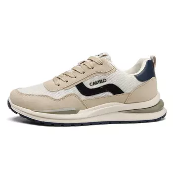 Кроссовки CARTELO/Catilla crocodile Lifestyle Shoes Men Low-top, бежевый