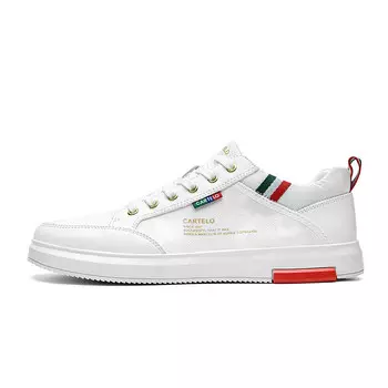 Кроссовки CARTELO/Catilla crocodile Skateboarding Shoes Men Low-top, золотой