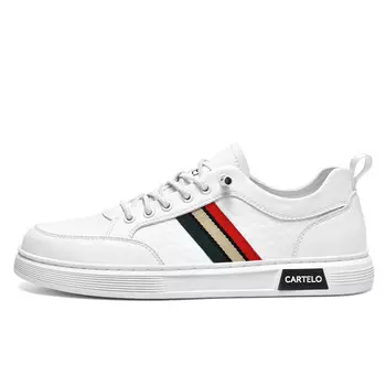 Кроссовки CARTELO/Catilla crocodile Skateboarding Shoes Men Low-top, черный