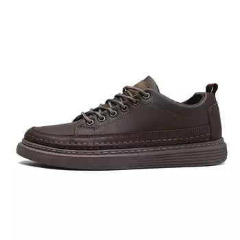 Кроссовки CARTELO/Catilla crocodile Skateboarding Shoes Men Low-top, черный/коричневый