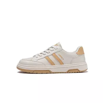 Кроссовки CARTELO/Catilla crocodile Skateboarding Shoes Women's Low-top, бежевый