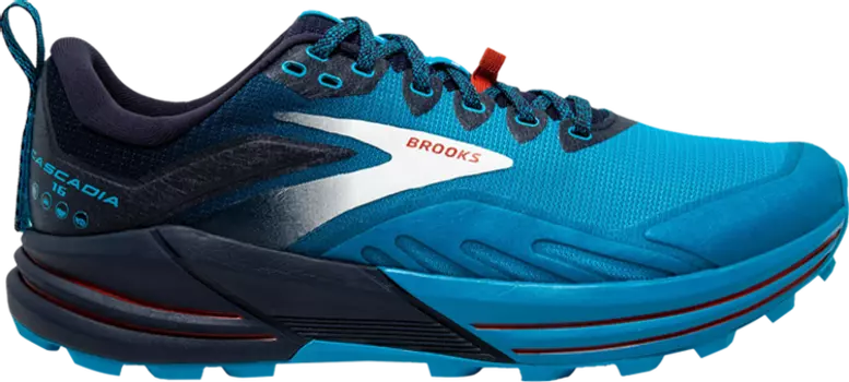 Кроссовки Cascadia 16 'Peacoat Atomic Blue', синий