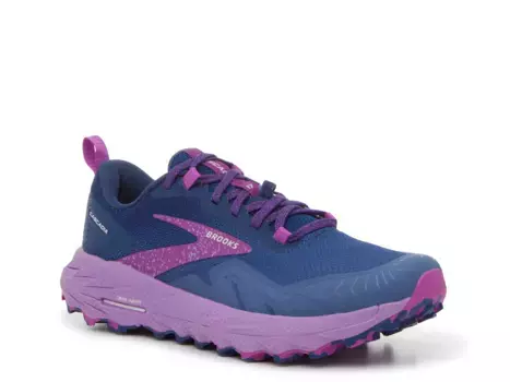 Кроссовки Cascadia 17 Running Shoe Brooks, цвет navy_purple_violet