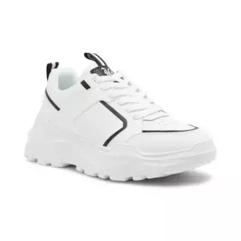 Кроссовки Casper дис. 2 с добавлением кожи Just Cavalli, белый