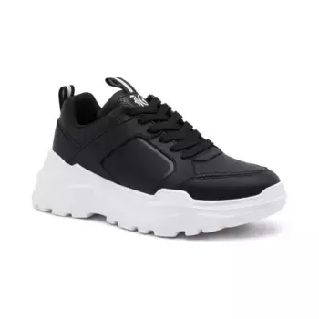 Кроссовки Casper дис. 2 с добавлением кожи Just Cavalli, черный