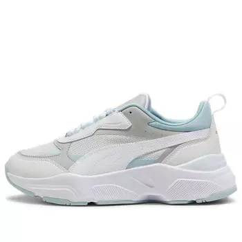 Кроссовки cassia 'grey white turquoise' Puma, серый