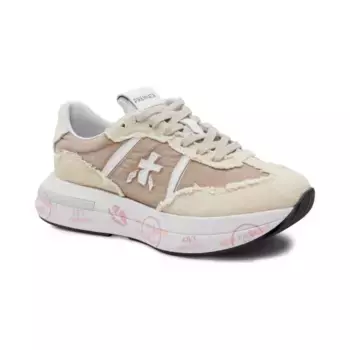 Кроссовки Cassie с добавлением кожи Premiata, бежевый