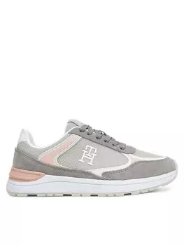 Кроссовки Casual Fashion Runner Mix FW0FW08324 Tommy Hilfiger, серый