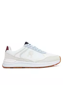 Кроссовки Casual Fashion Runner Mix FW0FW08324 Tommy Hilfiger, белый