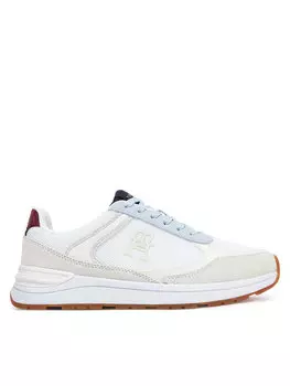 Кроссовки Casual Fashion Runner Mix FW0FW08324 Tommy Hilfiger, белый