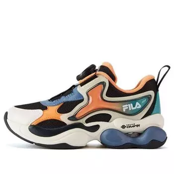 Кроссовки casual sneakers 'white orange blue' Fila, белый