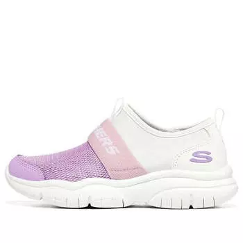 Кроссовки casual sport shoes 'white purple' Skechers, белый