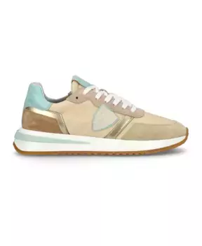 Кроссовки Casual tropez 21 бирюзового зеленого Philippe Model, мультиколор