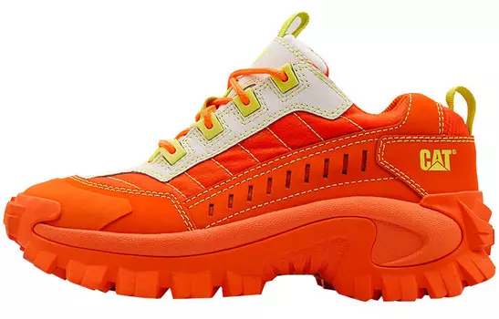 Кроссовки CAT Intruder Supercharged Lifestyle Shoes Women's Low-top Orange, цвет Orange