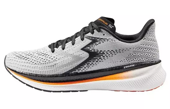 Кроссовки Centauri для бега мужские с низким верхом серый/черный 361°