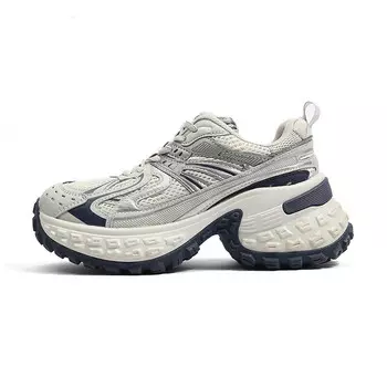 Кроссовки CENTRAL&KITTY Chunky Sneakers Women's Low-top, кремовый