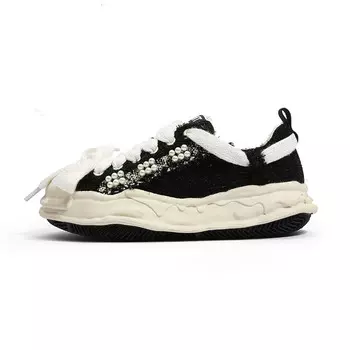 Кроссовки CENTRAL&KITTY Skateboarding Shoes Women's Low-top, розовый