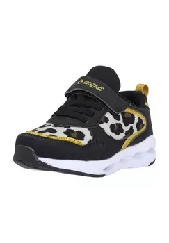 Кроссовки Certiny с мигалками на подошве ZIGZAG, цвет Black