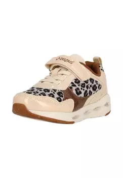 Кроссовки Certiny с мигалками на подошве ZIGZAG, цвет 1059 Gardenia