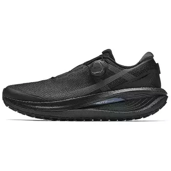 Кроссовки Champion All Weather Series для бега женские с низким верхом, базовые, черные/угольно-пепельные Anta