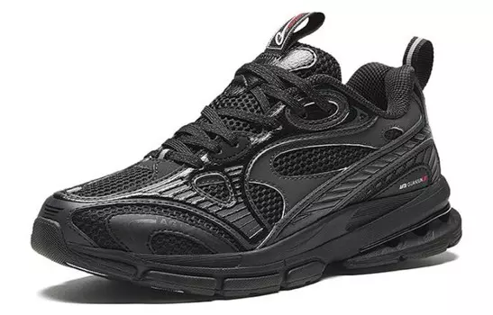 Кроссовки Champion All Weather Series для бега женские с низким верхом, черные Anta