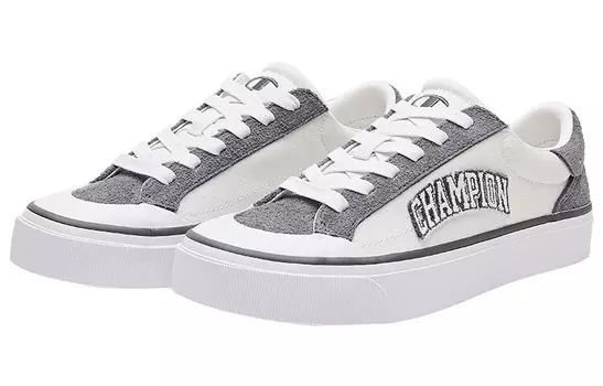 Кроссовки Champion Campus Star 1.0 Skateboarding Shoes Women's Low-top Sun Rock Gray / Lily White, белый