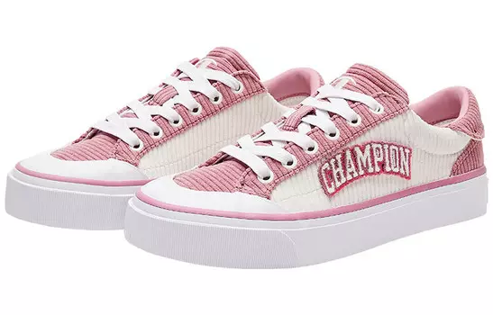 Кроссовки Champion Campus Star 1.0 Skateboarding Shoes Women's Low-top Pink/White, розовый