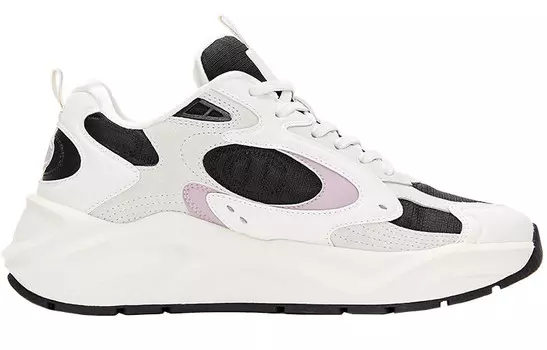 Кроссовки Champion Champ Breaker 1.0 Lifestyle Shoes Women's Low-top White/Black/Purple, фиолетовый