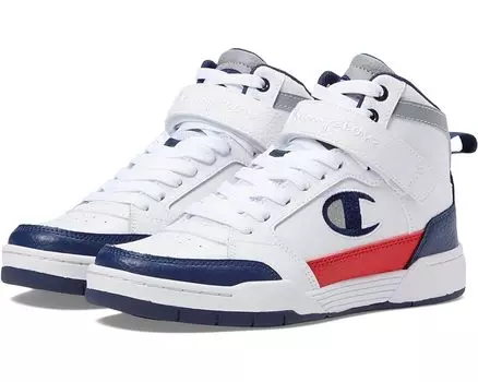 Кроссовки Champion Champion Arena Power Hi Sneaker, цвет White/Navy/Scarlet