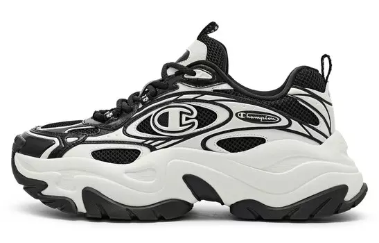 Кроссовки Champion Chunky Sneakers Men Low-top Black/White, черный/белый