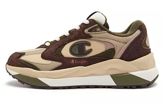 Кроссовки Champion Chunky Sneakers Men Low-top Dark Brown, коричневый