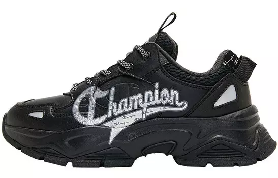 Кроссовки Champion Chunky Sneakers Men Low-top Black, черный