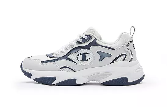 Кроссовки Champion Chunky Sneakers Men Low-top White Blue, белый