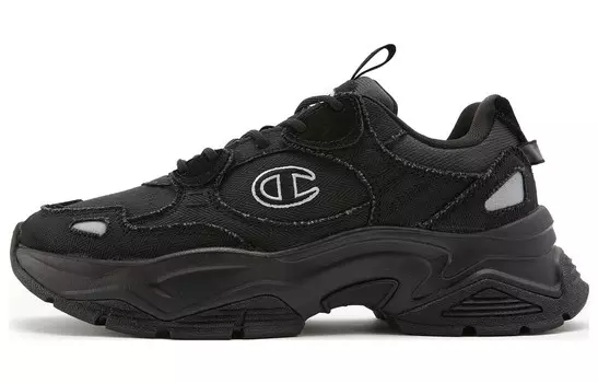 Кроссовки Champion Chunky Sneakers Unisex Low-top Black, черный