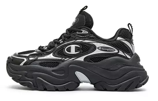 Кроссовки Champion Chunky Sneakers Women's Low-top Black, черный