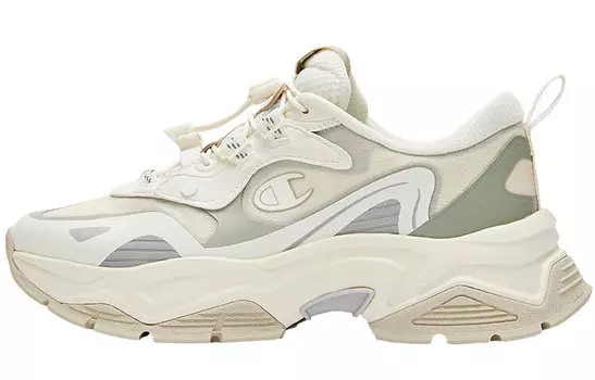 Кроссовки Champion Chunky Sneakers Women's Low-top Off White, цвет Off White