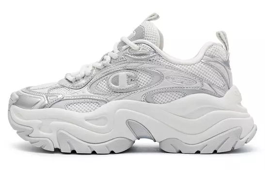 Кроссовки Champion Chunky Sneakers Women's Low-top Deep Silver, серебряный
