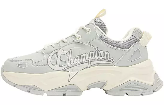 Кроссовки Champion Chunky Sneakers Women's Low-top Gray, серый
