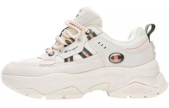 Кроссовки Champion Chunky Sneakers Women's Low-top Beige/Green, зеленый