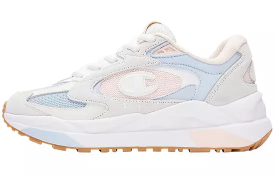 Кроссовки Champion Chunky Sneakers Women's Low-top Morning Pink / Ballet Blue, розовый