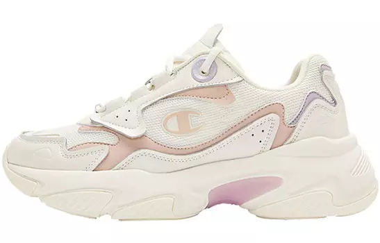 Кроссовки Champion Chunky Sneakers Women's Low-top Pink/Beige, розовый/бежевый