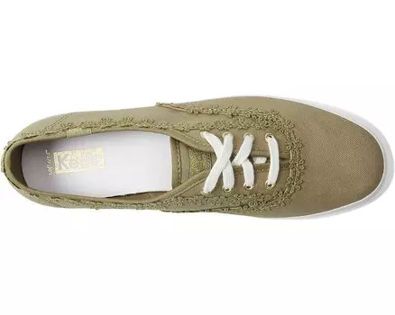 Кроссовки Champion Crochet Trim Keds, зеленый